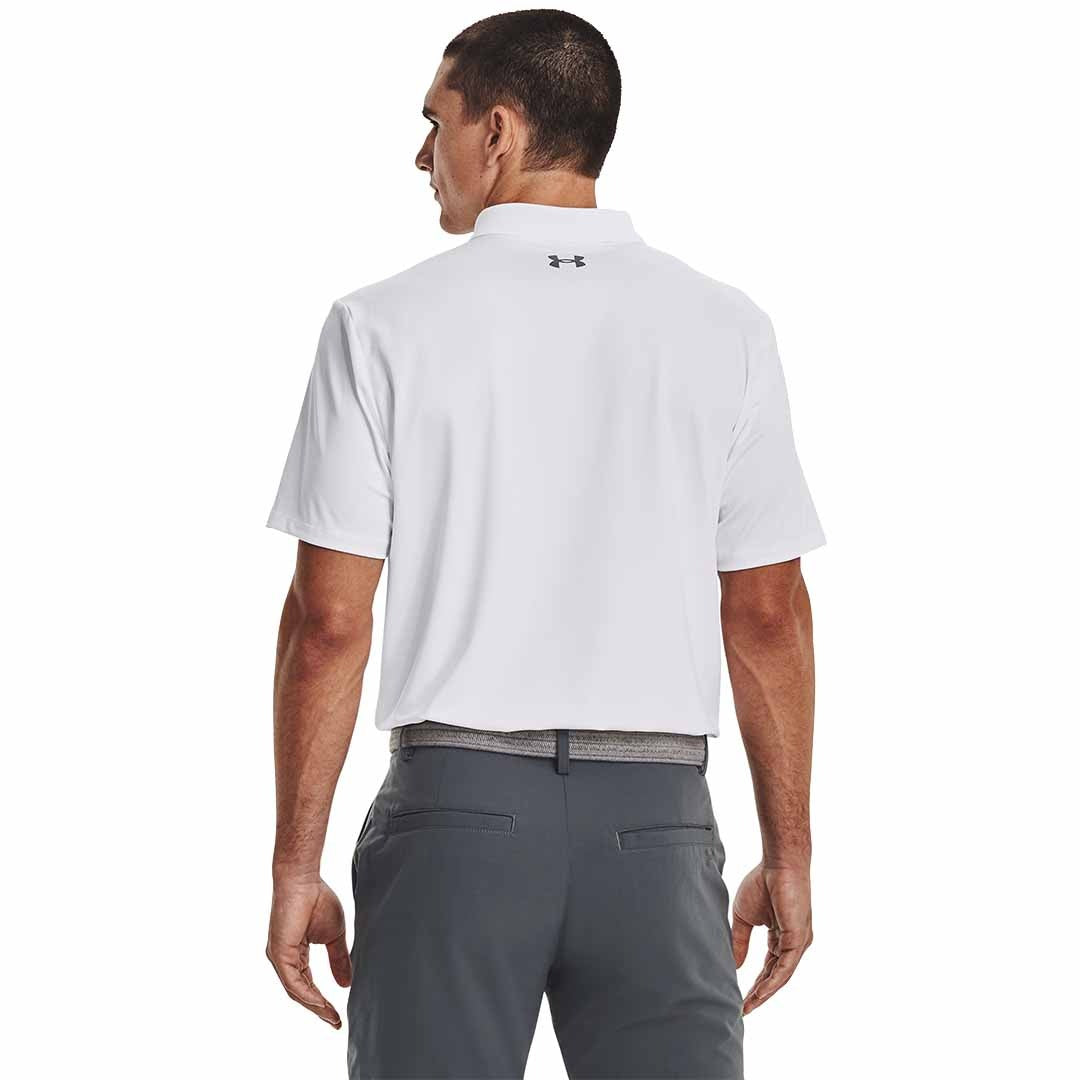 Under Armour Perform 3.0 Mens Polo - White